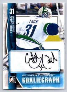 2013-14 Between the Pipes AUTO #AEL Eddie Lack (ref 215062) - Picture 1 of 2