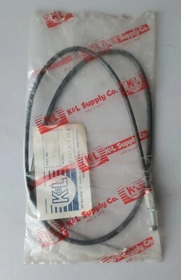 K&L 03287 VINTAGE THROTTLE CABLE CLOSE 54012-1054 1980 KAWASAKI KZ750 G1 LTD II - Image 1 of 4
