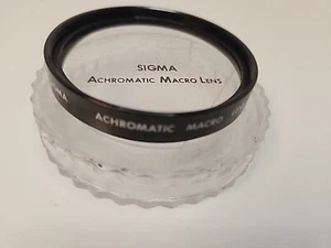 Lente macro acromática Sigma 62 mm con estuche de plástico - Imagen 1 de 13