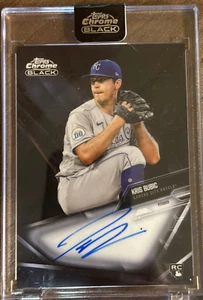 KRIS BUBIC - 2021 TOPPS CHROME BLACK AUTOGRAPH RC ROOKIE - Picture 1 of 2