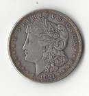 1921 $1 Morgan Silver Dollar circulated