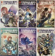 COMMANDERS IN CRISIS #1-6, IMAGE 6 COMIC BUNDLE 2020/21, VARIANT COVER, VGC