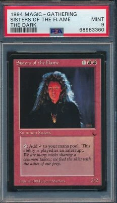 The Dark Sisters of the Flame PSA 9 Graded Magic MTG (3360) - Image 1 of 3