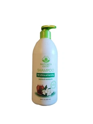 Nature's Gate Shampoo Jasmine & Kombucha 18 oz  Discontinued SHINE ENHANCING - Image 1 of 2
