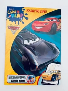Cars Pixar Tema Colore e Gioco Prendono Vita Libro Colori e Attività - Foto 1 di 1