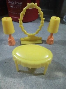 Vintage Dawn Doll's Apartment Furniture And Accessories Original 1970's - Picture 1 of 13
