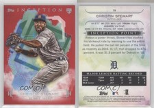 2019 Topps Inception Red /75 Christin Stewart #78 Rookie RC