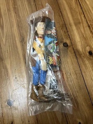 "Muñeca Woody Burger King 1995 Toy Story de colección sellada 10"" nueva en paquete" Foto 1 de 4