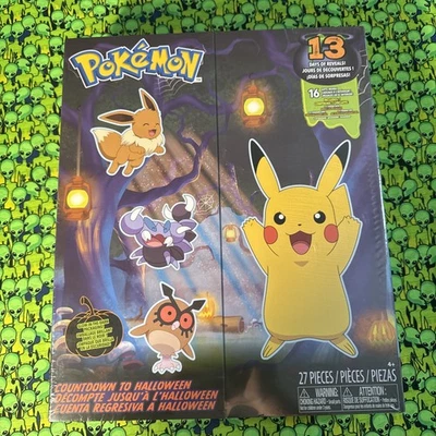 Pokemon Cuenta Regresiva para Halloween Calendario de Adviento Precintado Foto 1 de 4