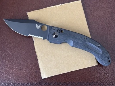 BENCHMADE 741SBK⚡Onslaught ⚡ *LUM DESIGN* (G10/154CM)  - BRAND NEW! 🎁 RARE - Image 1 of 4