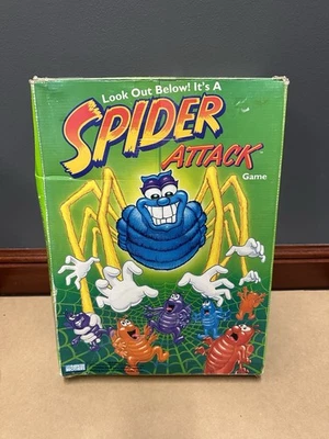 VTG 1992 Parker Bros Spider Attack Game - Complete + 4 XTRA FLIES - WORKS - Image 1 of 4