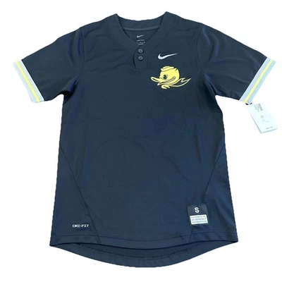 NWT Nike Oregon Ducks Replica Stitched Black Dri-Fit Jersey Sz Men's Small - Image 1 of 4