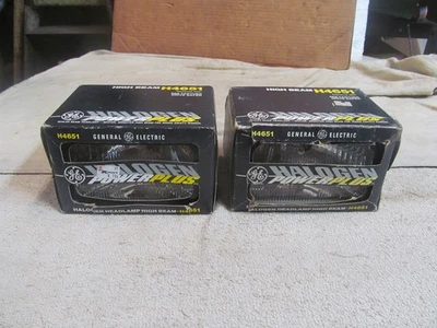 (2) ГАЛОГЕННЫЕ ФАРЫ GENERAL ELECTRIC, P/N H4651, ПРЯМОУГОЛЬНЫЕ, ДАЛЬНИЙ СВЕТ. - Изображение 1 из 4
