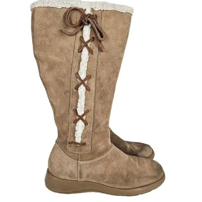 Botas Hillard and Hanson Snowday Gamuza Piel de Oveja Tostadas 9 Foto 1 de 4