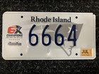 Rhode Island New England Patriots License Plate.  Super Bowl 6x Champs.