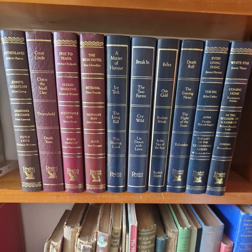 10 x Reader's Digest Condensed Books. - Faux Leather Hardback - Multiple titles  - Image 1 of 4