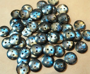 51 VINTAGE SHELL STYLE BUTTONS 140mm UNUSED - Picture 1 of 3