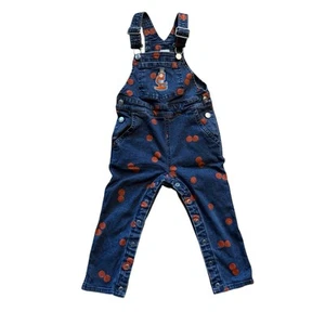 Christian Robinson Kleinkind Mikroskop bestickt Overall x Target blau 2T - Bild 1 von 5