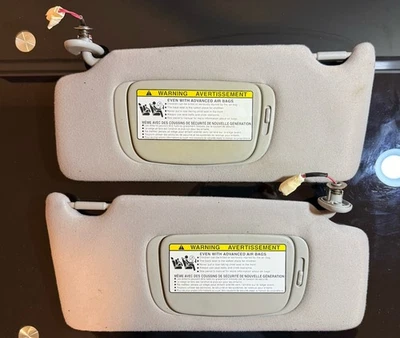 Juego de parasol conductor y pasajero Lexus RX330 RX350 RX400h 2004-2009 (gris) Foto 1 de 4