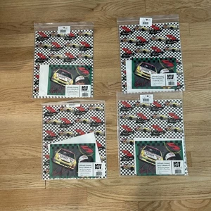Lot Of 4 Terry Labonte #5 Kellogg's  Wrapping Paper with 1996 Winston Cup Card - Picture 1 of 3