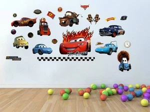 LARGE DISNEY CARS Removable Wall Decal for kids - Picture 1 of 2