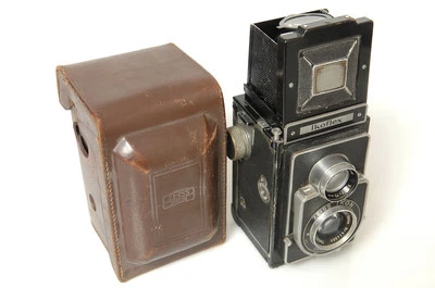 ✅ ZEISS IKOFLEX TLR IIA (852/16) 7.5CM, 75MM 3.5 OPTON TESSAR T & ORIGINAL CASE - Image 1 of 4
