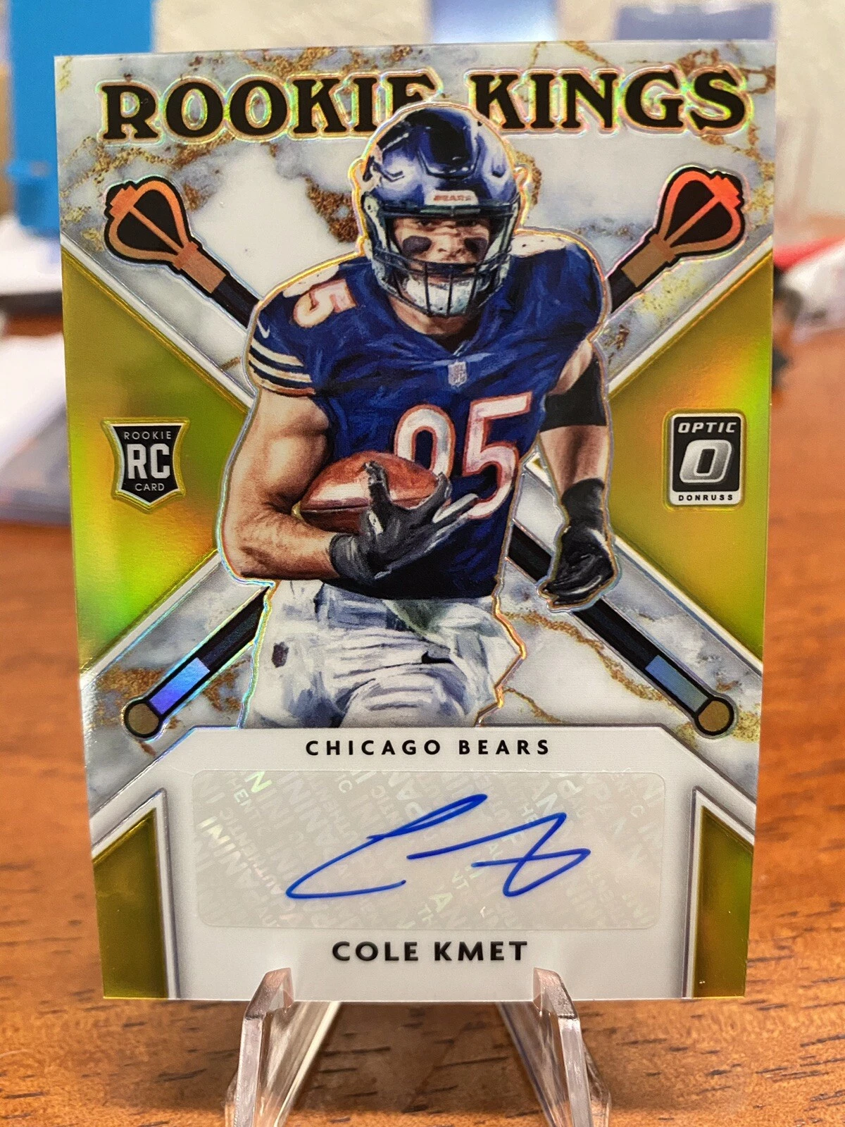 2020 Optic COLE KMET Gold Rookie Kings AUTO  #/10 SP MINT COND, RARE INVEST 📈🔥