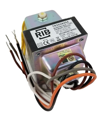 Functional Devices TR50VA004 Transformer 50Va 50/60Hz 120Pri to 24Vac Sec NEW - Image 1 of 4