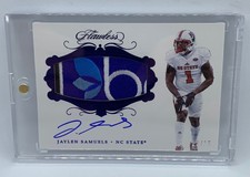 2018 Flawless Collegiate Jaylen Samuels RPA Sick Bowl Patch 12/15 Steelers
