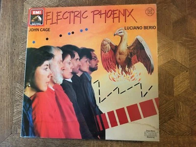 JOHN CAGE | BERIO - Electric Phoenix~ EMI 27 04521 {original promo} w/Rees RARE - Image 1 of 4