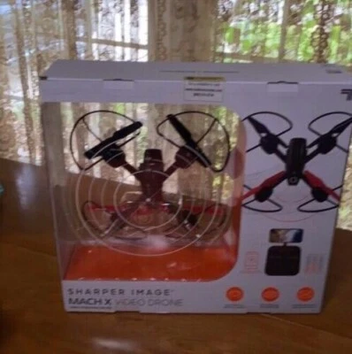 New Sharper Image  Mach X Video Drone with Stream Camera, NIB - Image 1 of 4