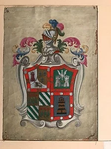 ANONYME "SALGA DO SALIE" PEINTURE ET GOUACHE SUR VELIN XVIIIÈME ? - Bild 1 von 1