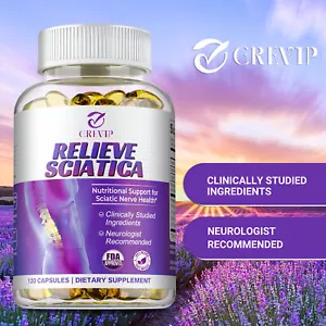 Relieve Sciatica - R-ALA - Nerve Support Formula, Relieve Pain and Inflammation - Picture 1 of 8