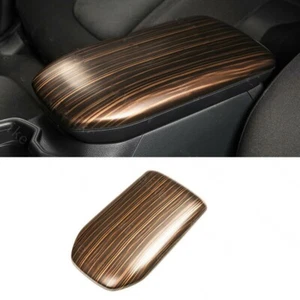 For Toyota RAV4 2019-2024 Peach Wood Grain Interior Armrest Box Decor Cover Trim - Bild 1 von 4