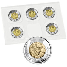 2015 Canada $2 Sir John A. Macdonald Coin: Set of 5 $2 coins UNC