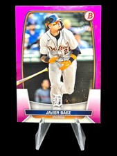 2023 Bowman Fuchsia /299 Javier Baez Javier Báez #18
