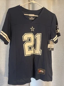 NFL TEAM DALLAS COWBOYS TRIKOT #21 STEPHON GILMORE DAMEN SMALL BLAU MIT WEISS - Bild 1 von 5