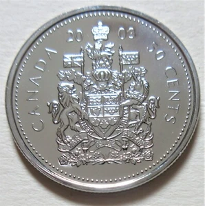 2003 Canada PL Fifty Cents Coin. RARE Half Dollar UNC 50 Cents 50c - Picture 1 of 2