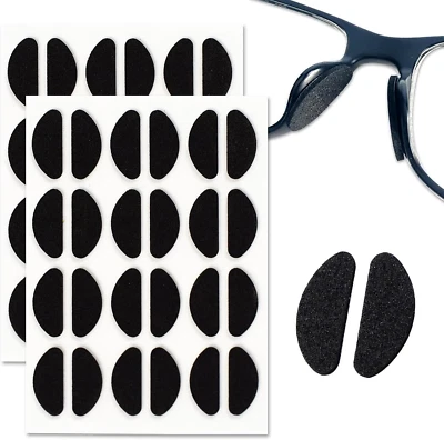 Nasenpads Brille Selbstklebend 24 Paar Antirutsch Pads Brillen Nasenpads Weicher - Bild 1 von 4