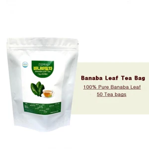 Real Banaba leaf Premium Antioxidant Resealable Pouch 50Tea Bags Tracking 1.77oz - Picture 1 of 3