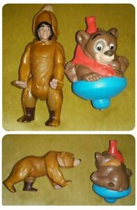 2- Disney's Brother Bear Figures, McDonald's Toys 2003