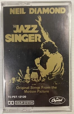 Neil Diamond The Jazz Singer Soundtrack  Cassette Tape TC-PST-12120 Capitol 1980 - Image 1 of 4
