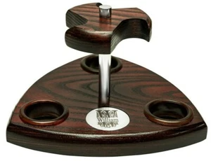 Ständer für Pfeife mit individueller Gravur Monogramm Holzgestell für Pfeife rauchen - Bild 1 von 8