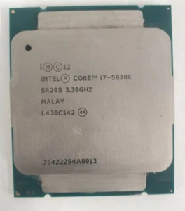 Intel Core i7-5820K Processor15M Cache 3.30GHz up to 3.60GHz LGA2011-3 SR20S CPU - Picture 1 of 2