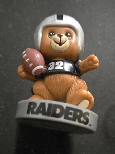 Russ Berrie Bear NFL Stamper Oakland Raiders - Picture 1 of 3