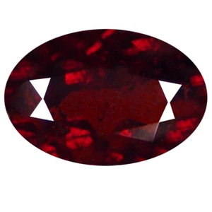 1.50 ct Mind-Boggling Oval Shape (8 x 6 mm) Orangy Red Spessartine Gemstone - Picture 1 of 1