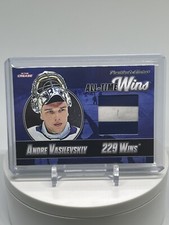 2022 Presidents Choice In The Crease All-Time Wins Andrei Vasilevskiy /5