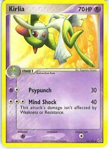 2x (EMERALD-033) Kirlia (U) Carta Pokemon EX Smeraldo # 33 - Foto 1 di 1