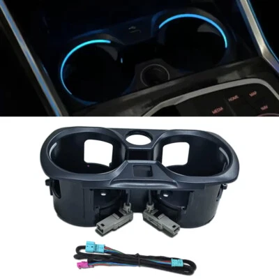 Portavasos de luz ambiental LED RGB de 11 colores para BMW Serie 4 M3 M4 G22 G23 G26 Foto 1 de 4