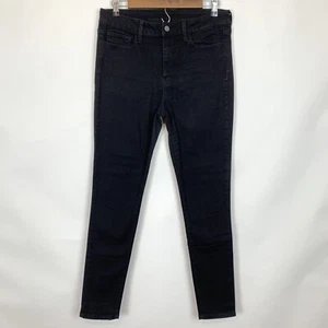 DSTLD Men's Skinny Jeans Size 32 x 30 Jet Black High Rise - Picture 1 of 12